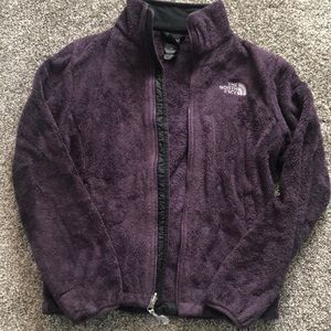 S Purple Northface Fleece Jacket